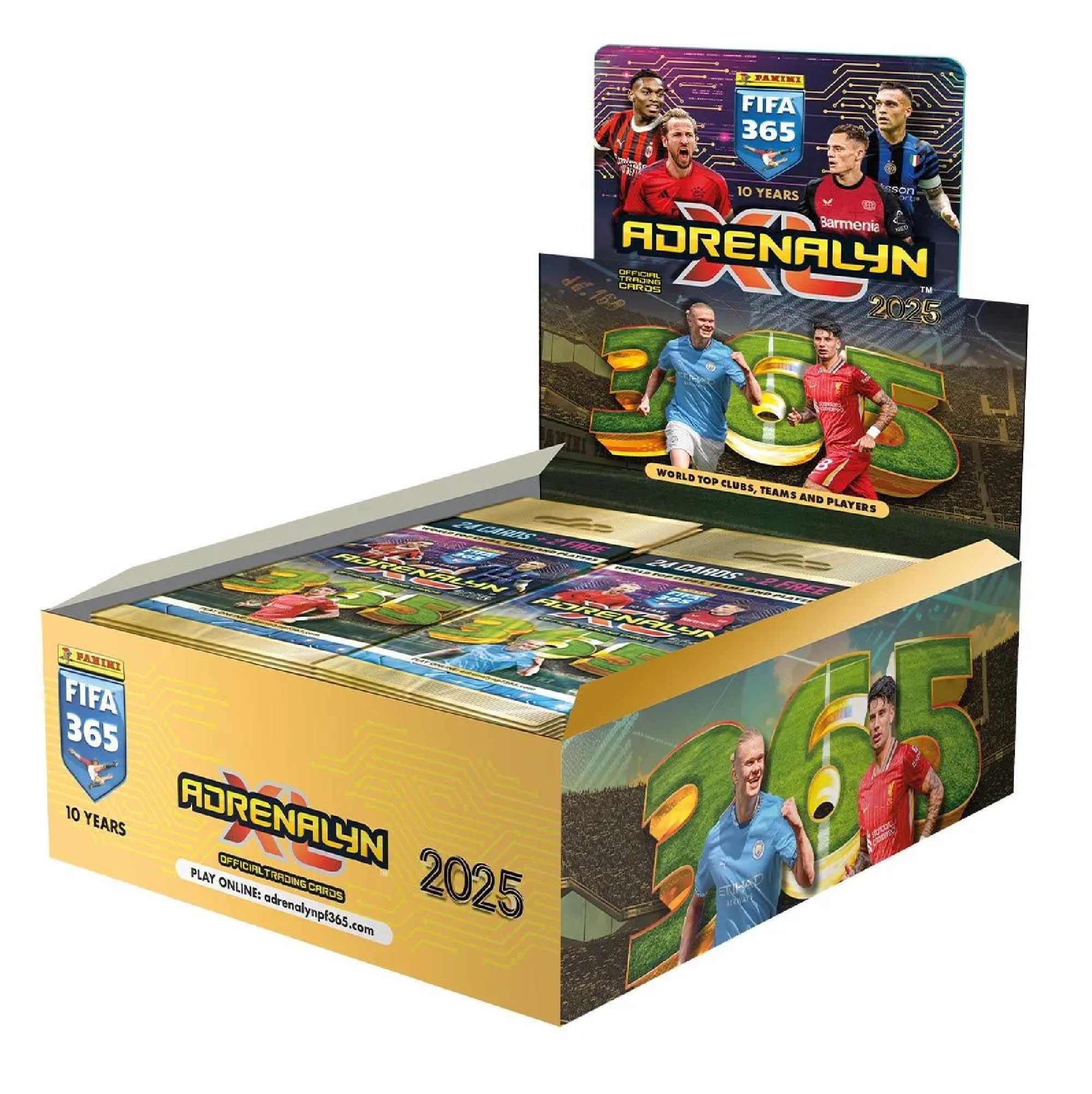 FIFA 365 Adrenalyn XL 2025 Fatpack Booster Display