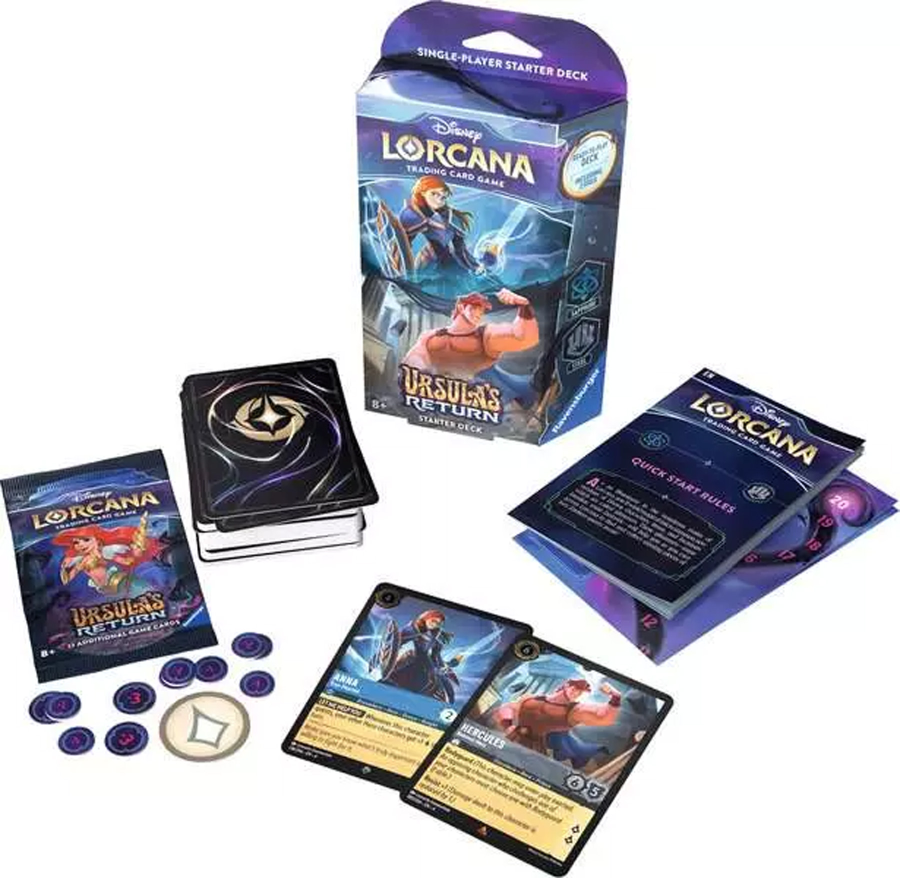 Ursulas Rückkehr - Starter Deck Saphir und Stahl (Englisch)