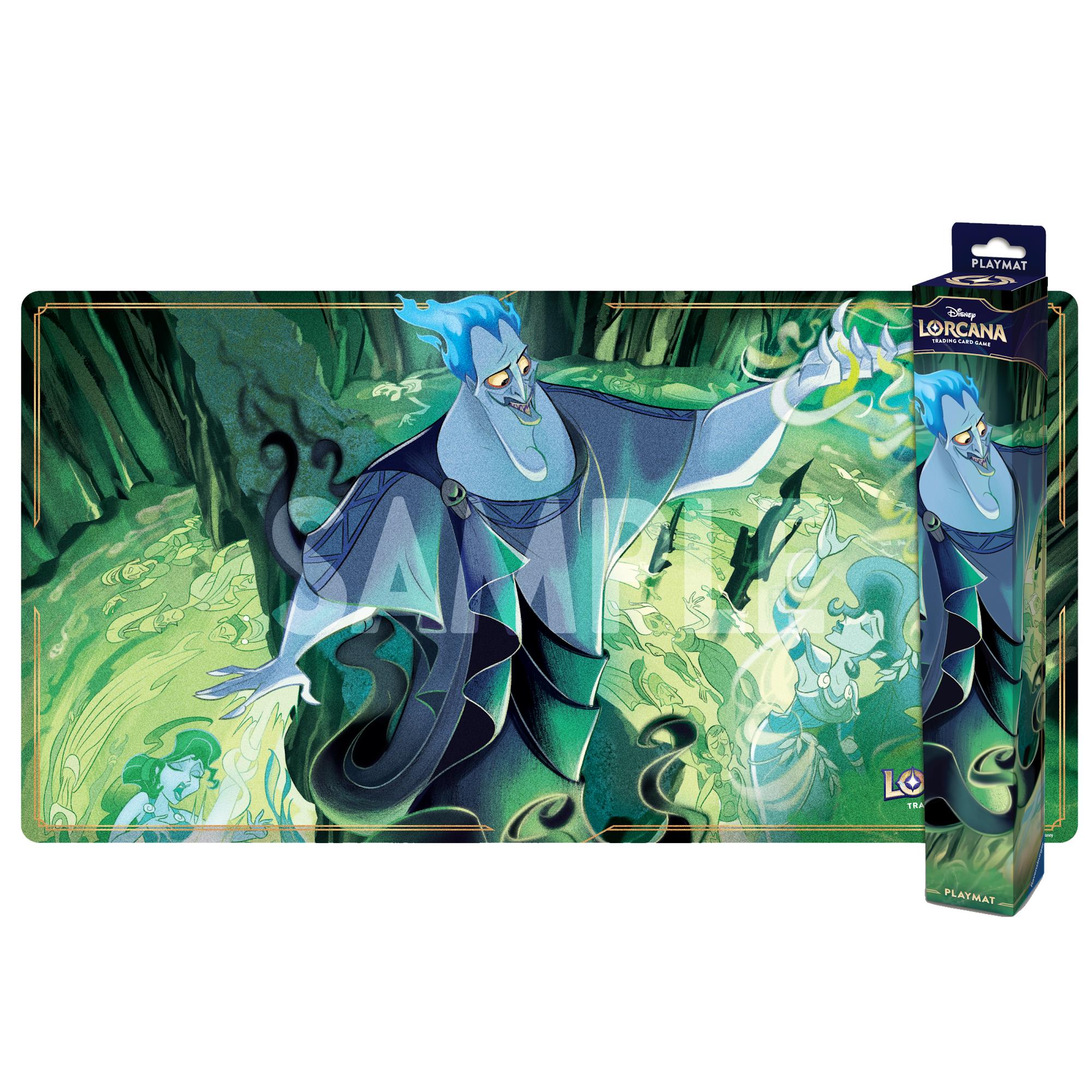 Disney Lorcana Domäne von Dschafar - Spielmatte Hades