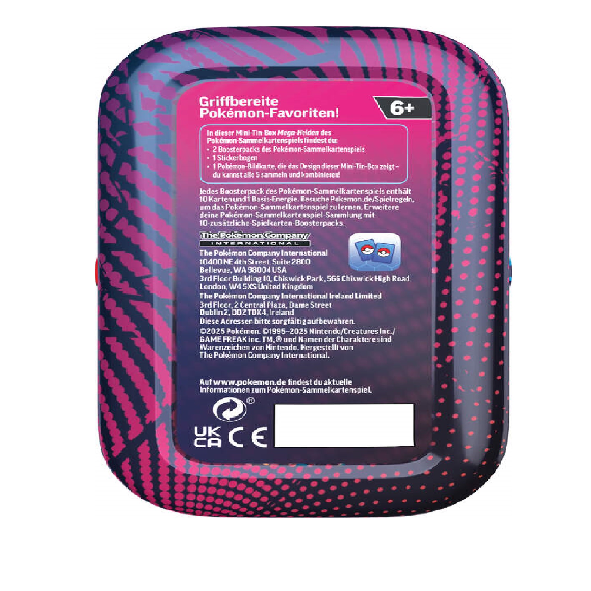 Pokemon Mega Entwicklungen Mini Tin (Deutsch)