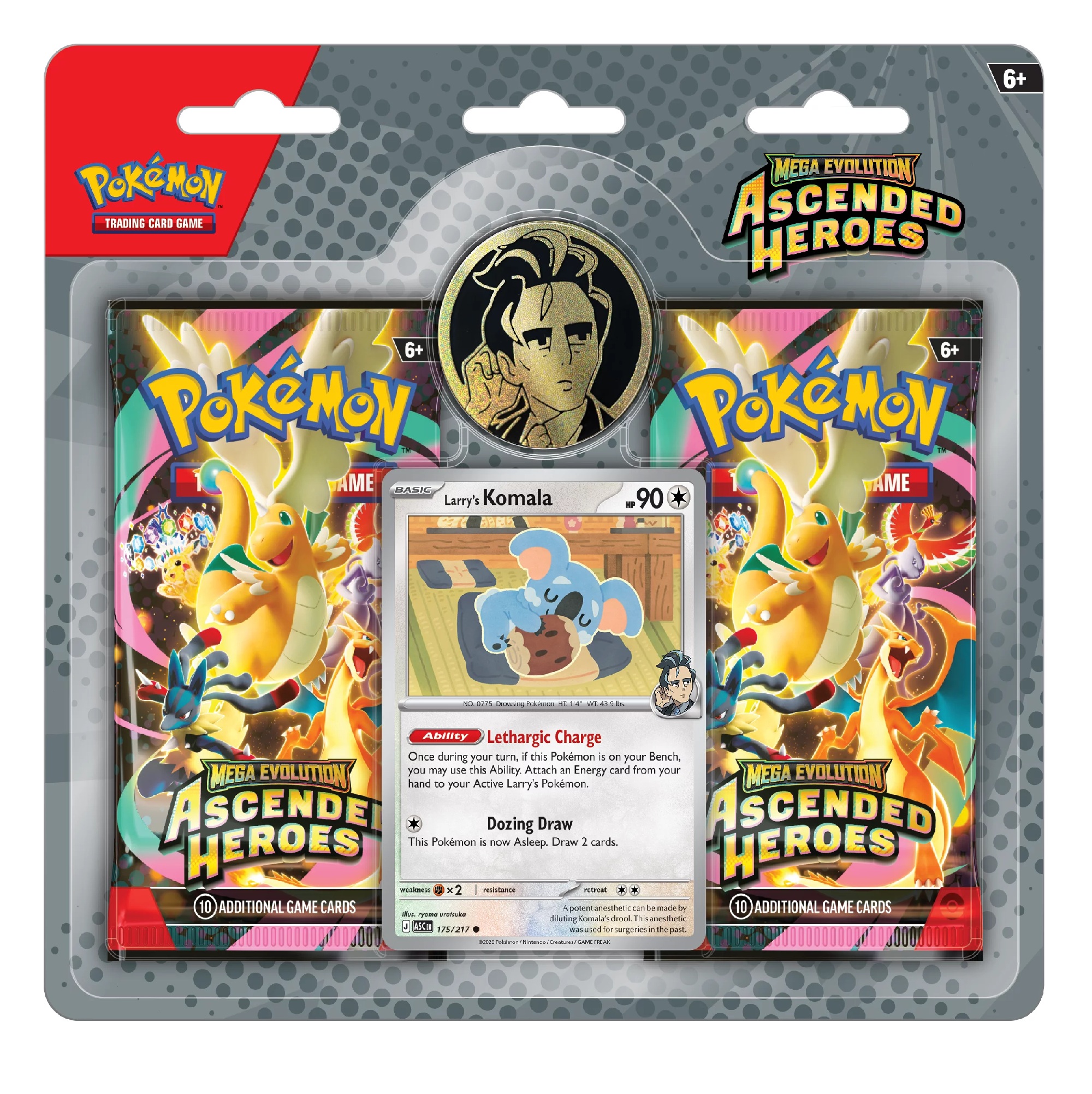 Pokemon - Mega Evolution - Ascended Heroes 2-Pack Blister (ENGLISCH)