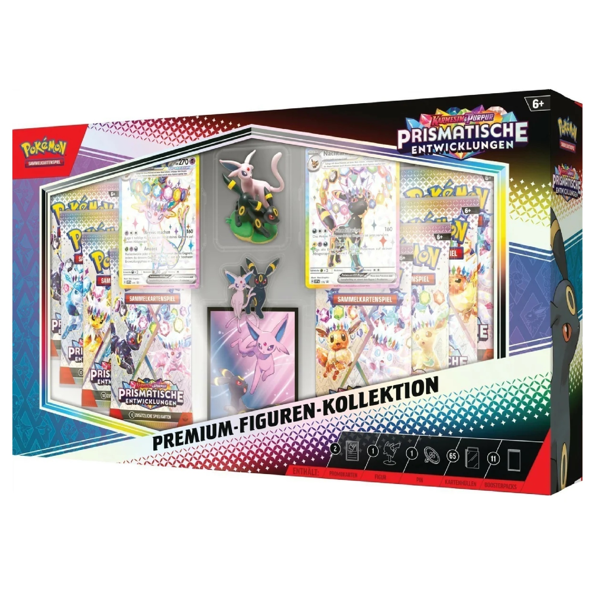 Pokemon KP08.5 Prismatische Entwicklungen Premium-Figuren-Kollektion