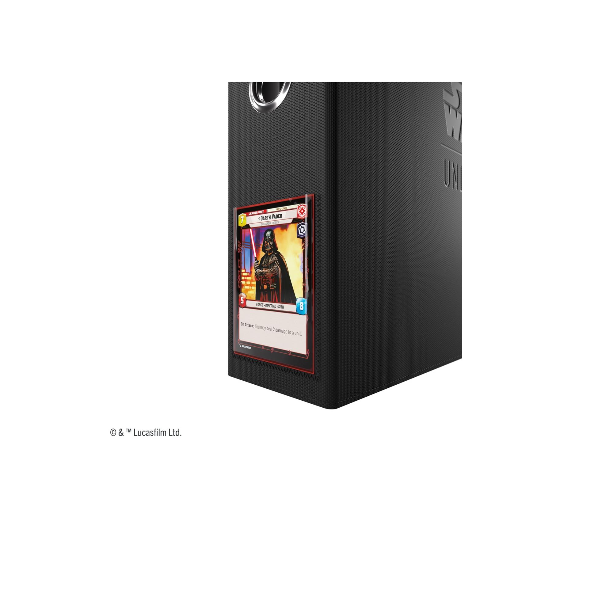 Star Wars Unlimited Premium Cardport 24-Pocket - Black