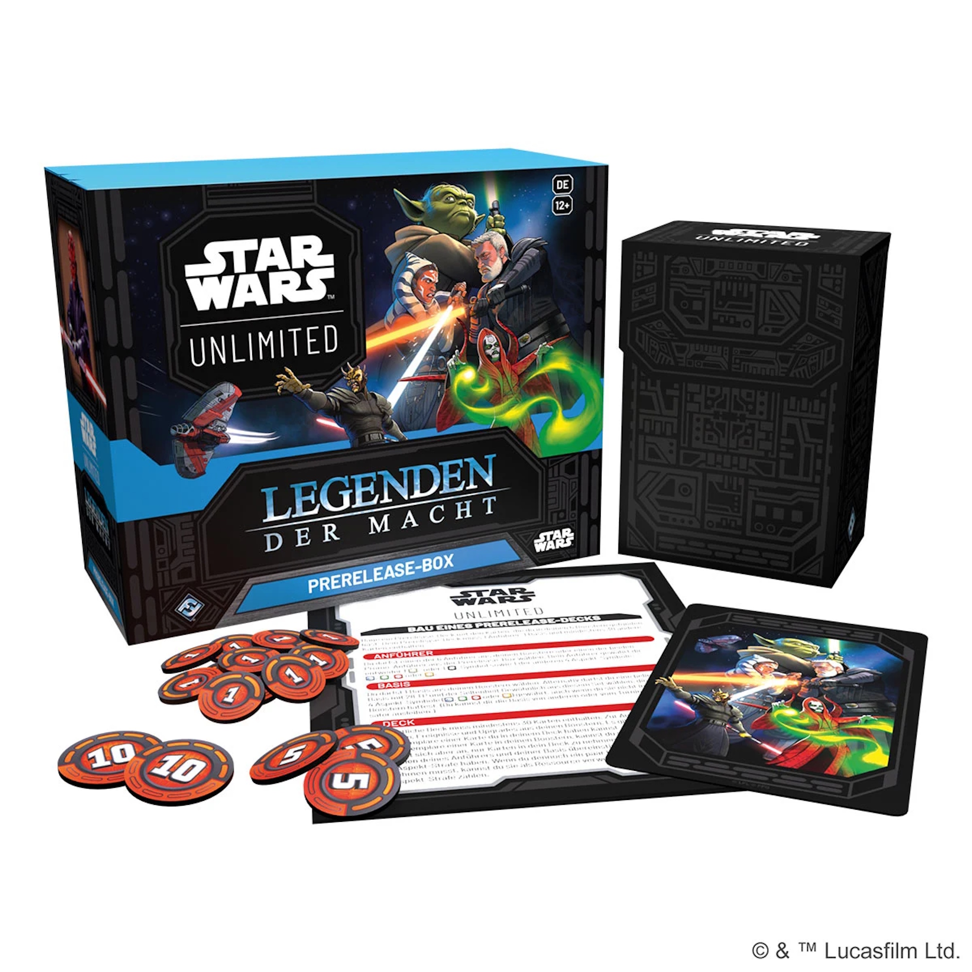 Star Wars Unlimited - Legenden der Macht - Prerelease-Box (Deutsch)