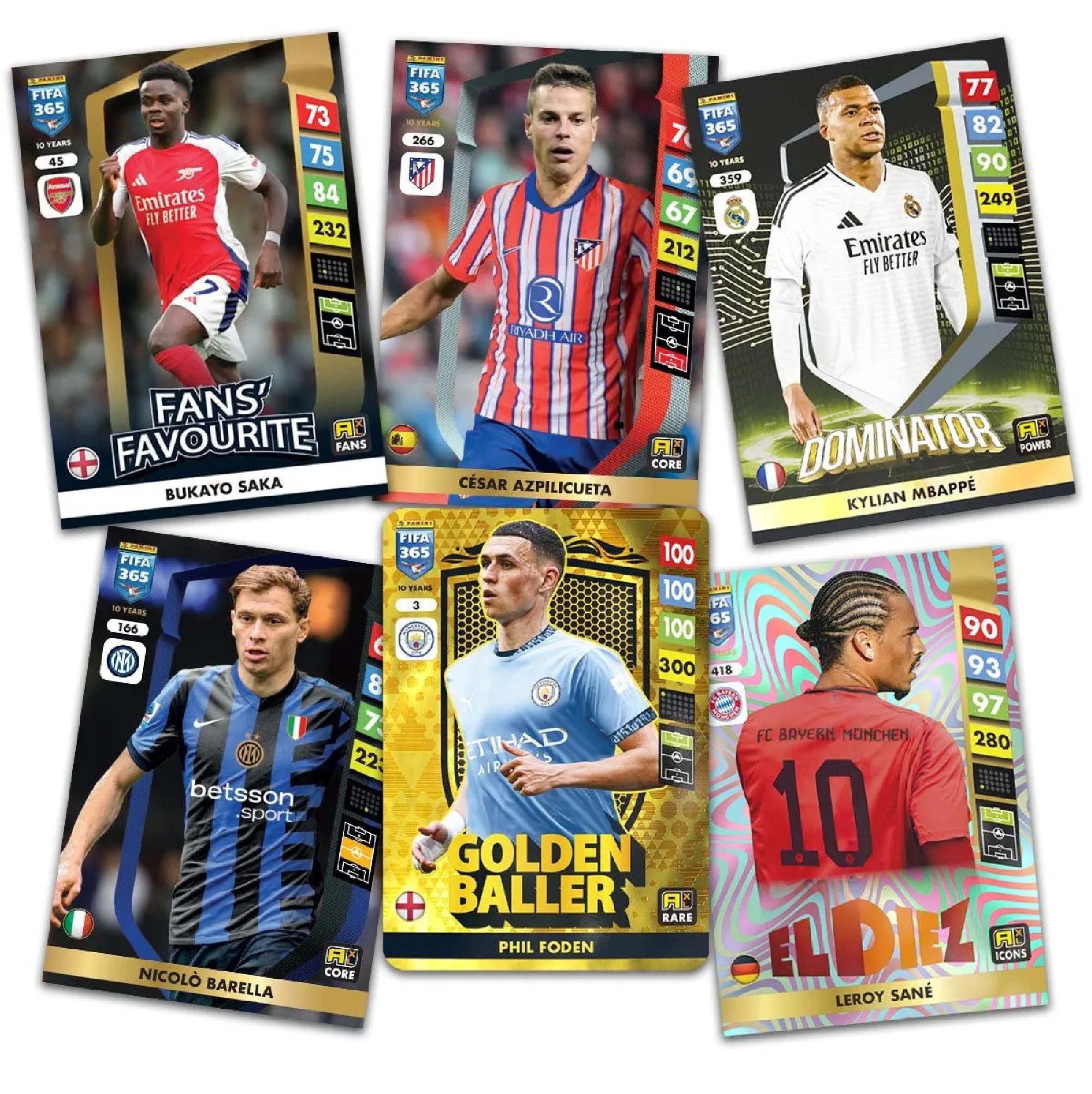 FIFA 365 Adrenalyn XL 2025 Fatpack Booster Display