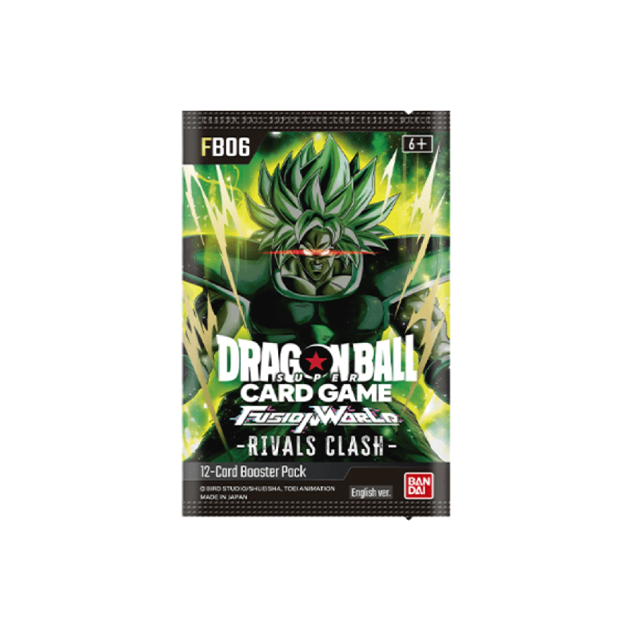 Dragon Ball Super Fusion World Rivals Clash FB06 - Booster (englisch)