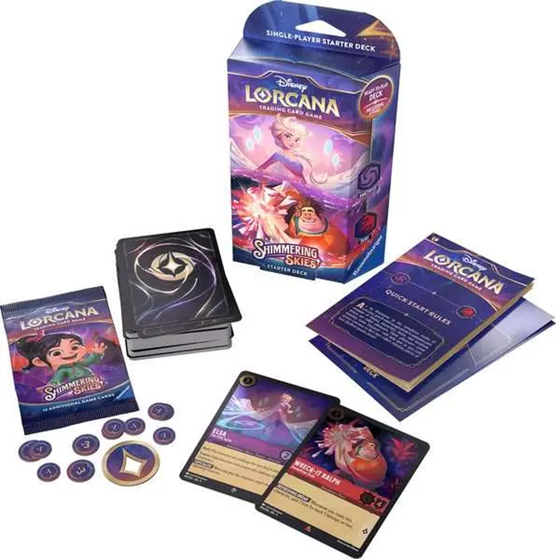 Himmelsleuchten - Starter Deck Amethyst und Rubin (Englisch)