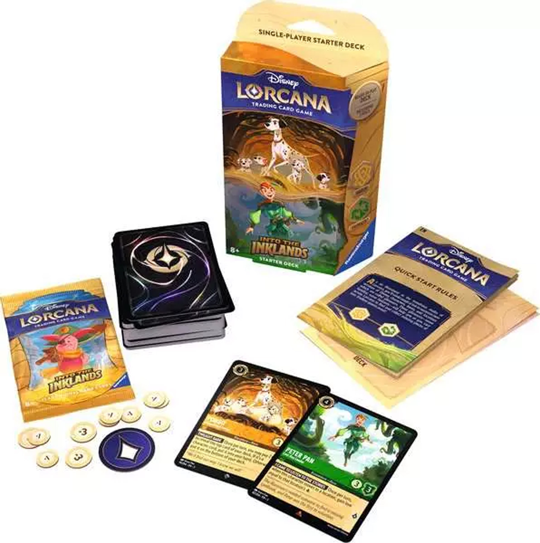 Die Tintenlande -  Starter Deck Bernstein und Smaragd  (Englisch)