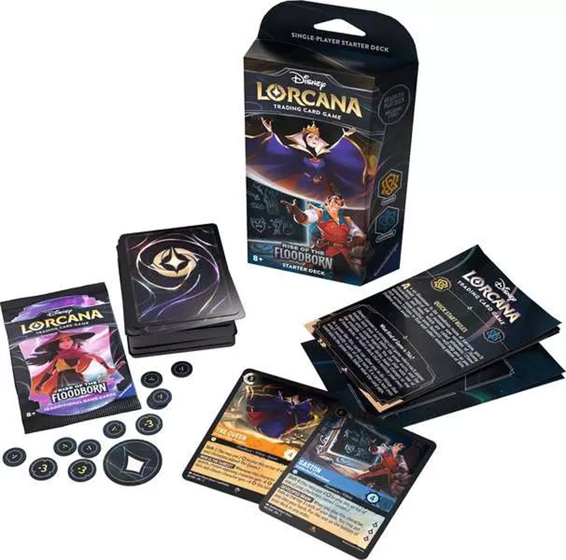 Aufstieg der Flutgestalten - Starter Deck  Bernstein und Saphir (Englisch)
