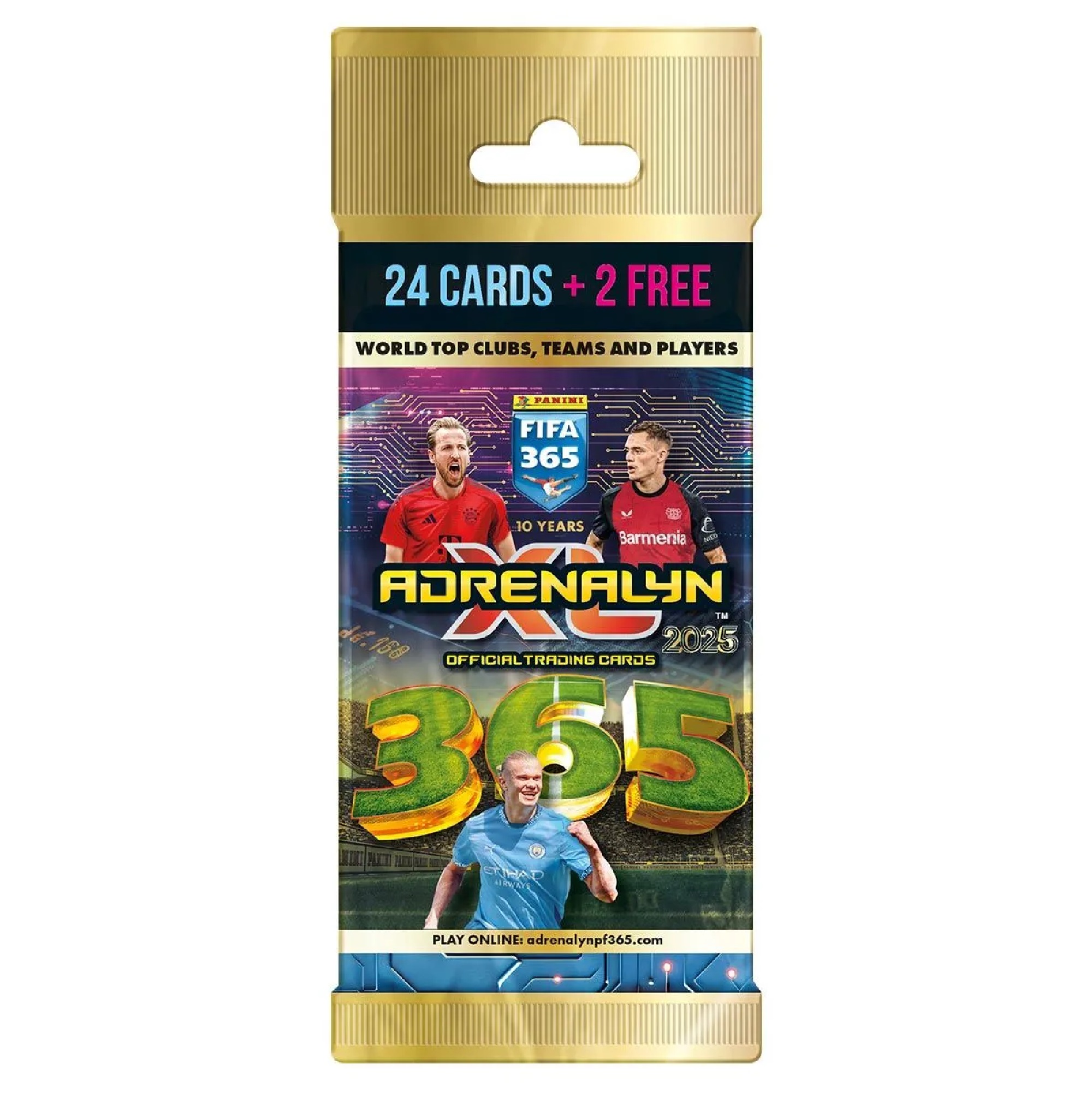 FIFA 365 Adrenalyn XL 2025 Fatpack Booster Display