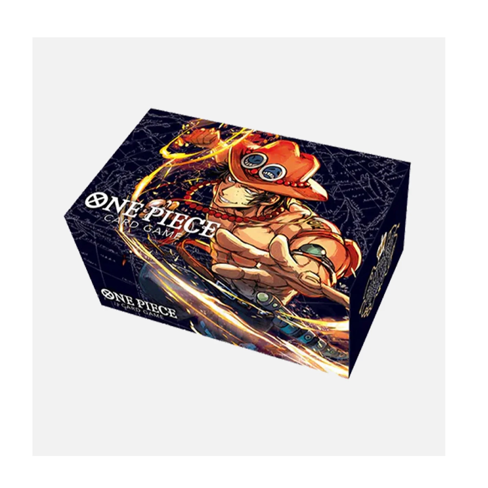 One Piece Card Game - Playmat and Storage Box Set - Portgas.D.Ace