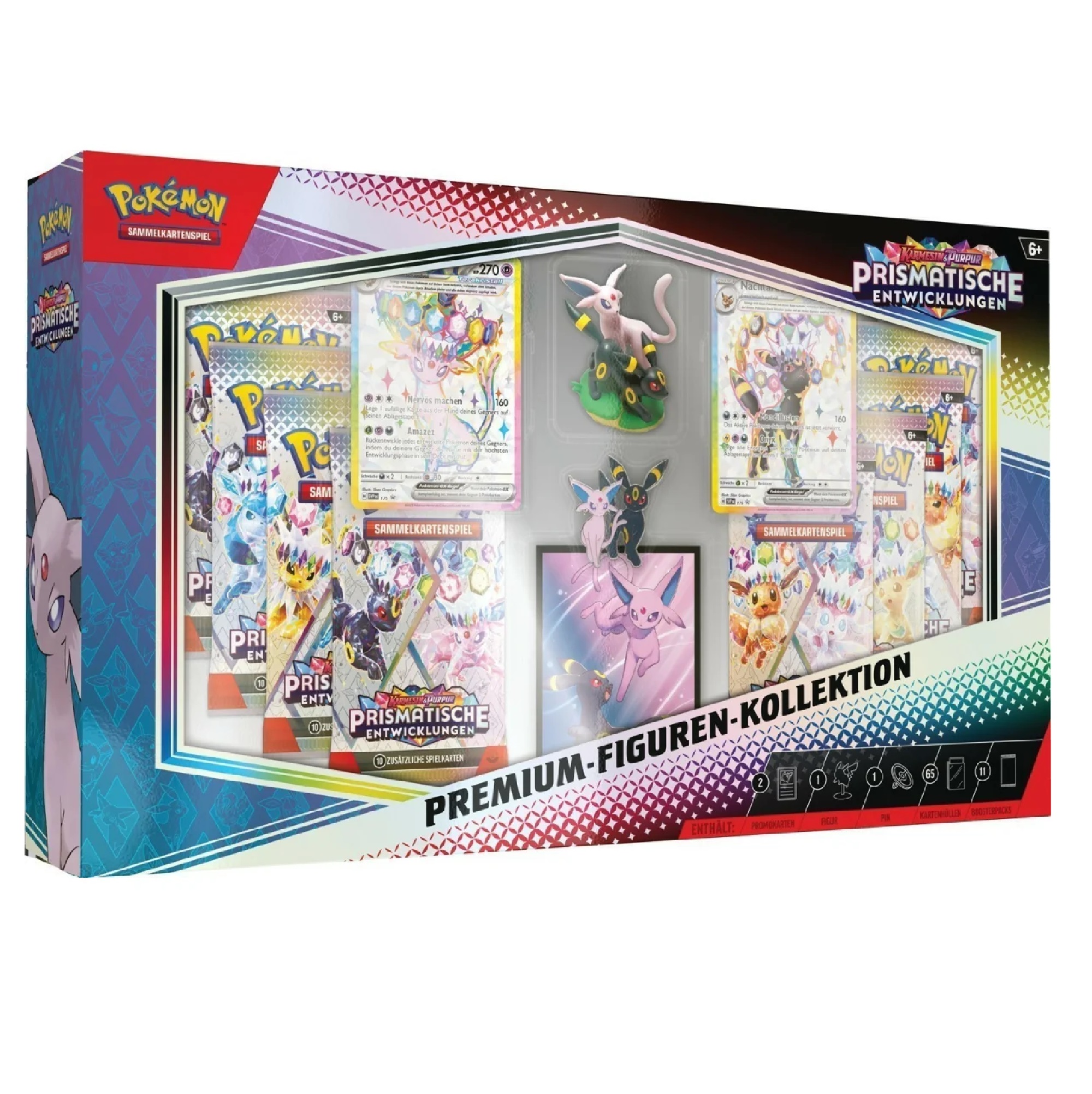 Pokemon KP08.5 Prismatische Entwicklungen Premium-Figuren-Kollektion