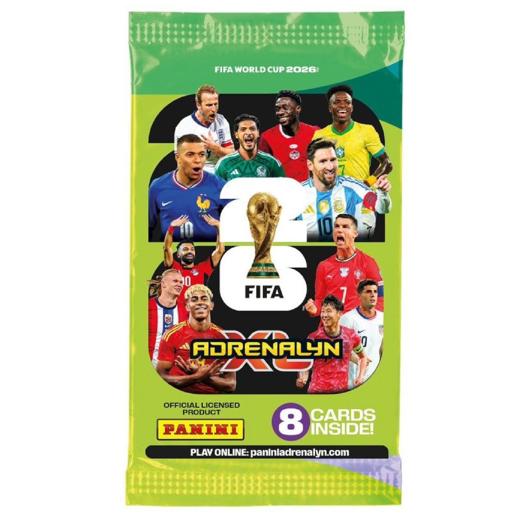 2026 FIFA World Cup Adrenalyn XL Display (50 Booster)